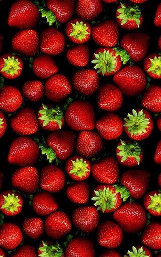 新鲜的草莓手机壁纸(2)