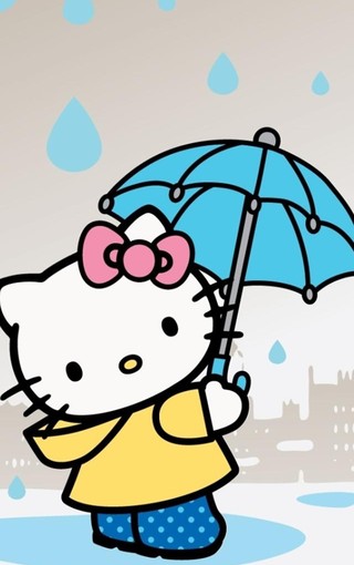 可爱Hello Kitty苹果手机壁纸(4)