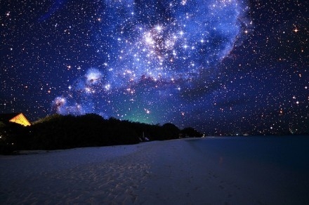 星星挤满了银河眨巴着眼睛(4)