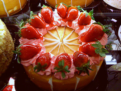 美味的水果蛋糕图片(4)