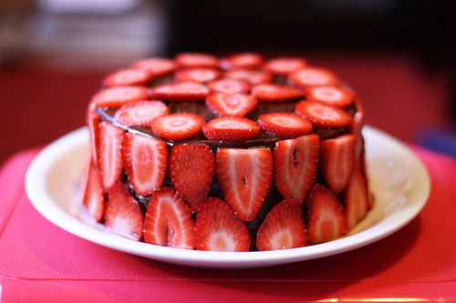 美味的水果蛋糕图片(5)