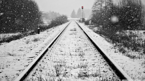 下雪时的浪漫雪景图片(5)