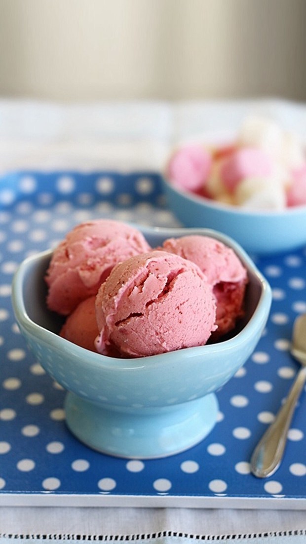 夏天怎么少的了冰淇淋球_甜品美食图片(4)