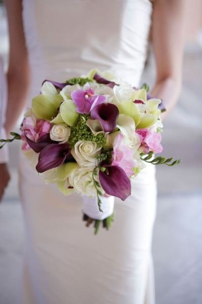关于婚礼上手捧花的花朵唯美小清新图片(7)