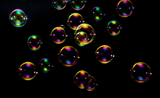 彩色梦幻的水气泡优美高清图片(4)