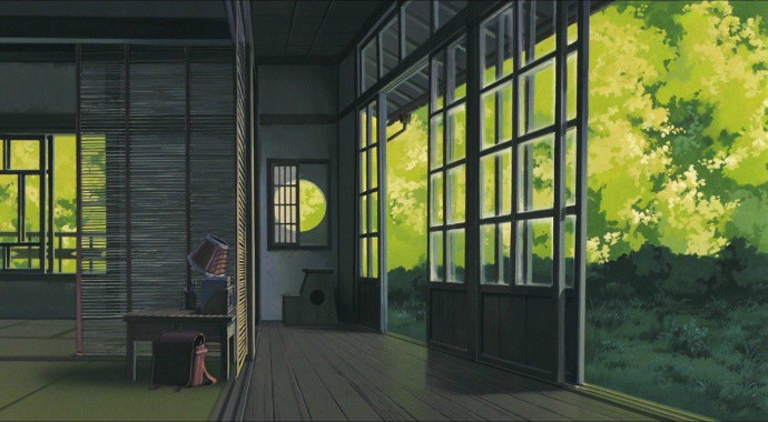 宫崎骏动画世界中优美的场景图片(4)