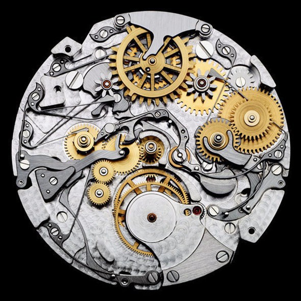 机械手表的内部迷人构造设计图片
