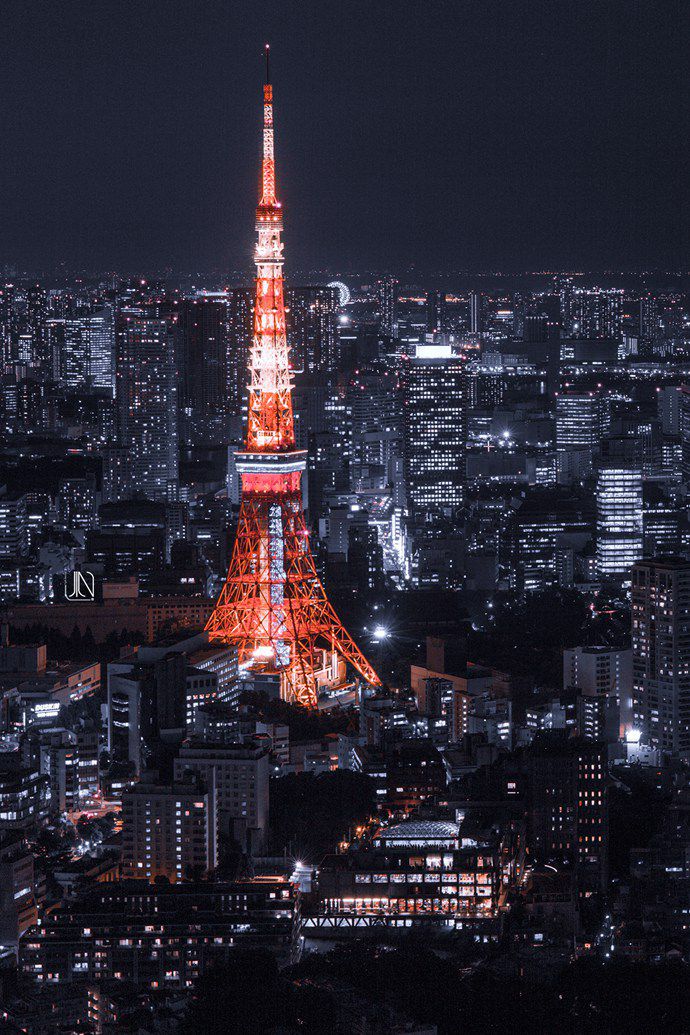 现代都市高楼的夜景图片(3)