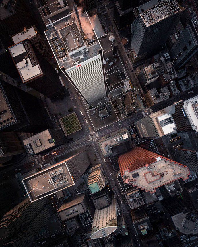 现代都市高楼的夜景图片(7)