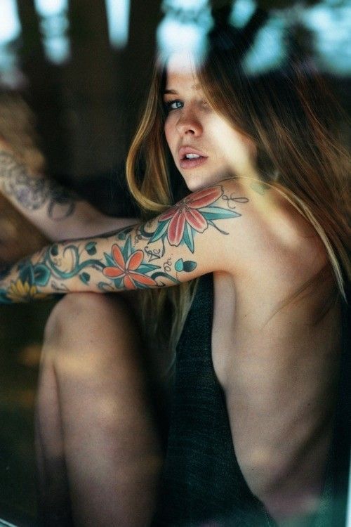 性感女生纹身图片欧美范(3)