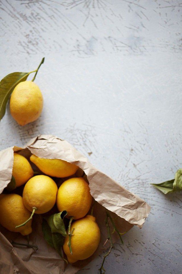 营养丰富的柠檬水果唯美图片(6)
