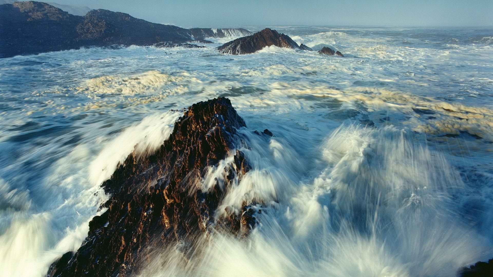 浩瀚的最美大海浪花图片(3)