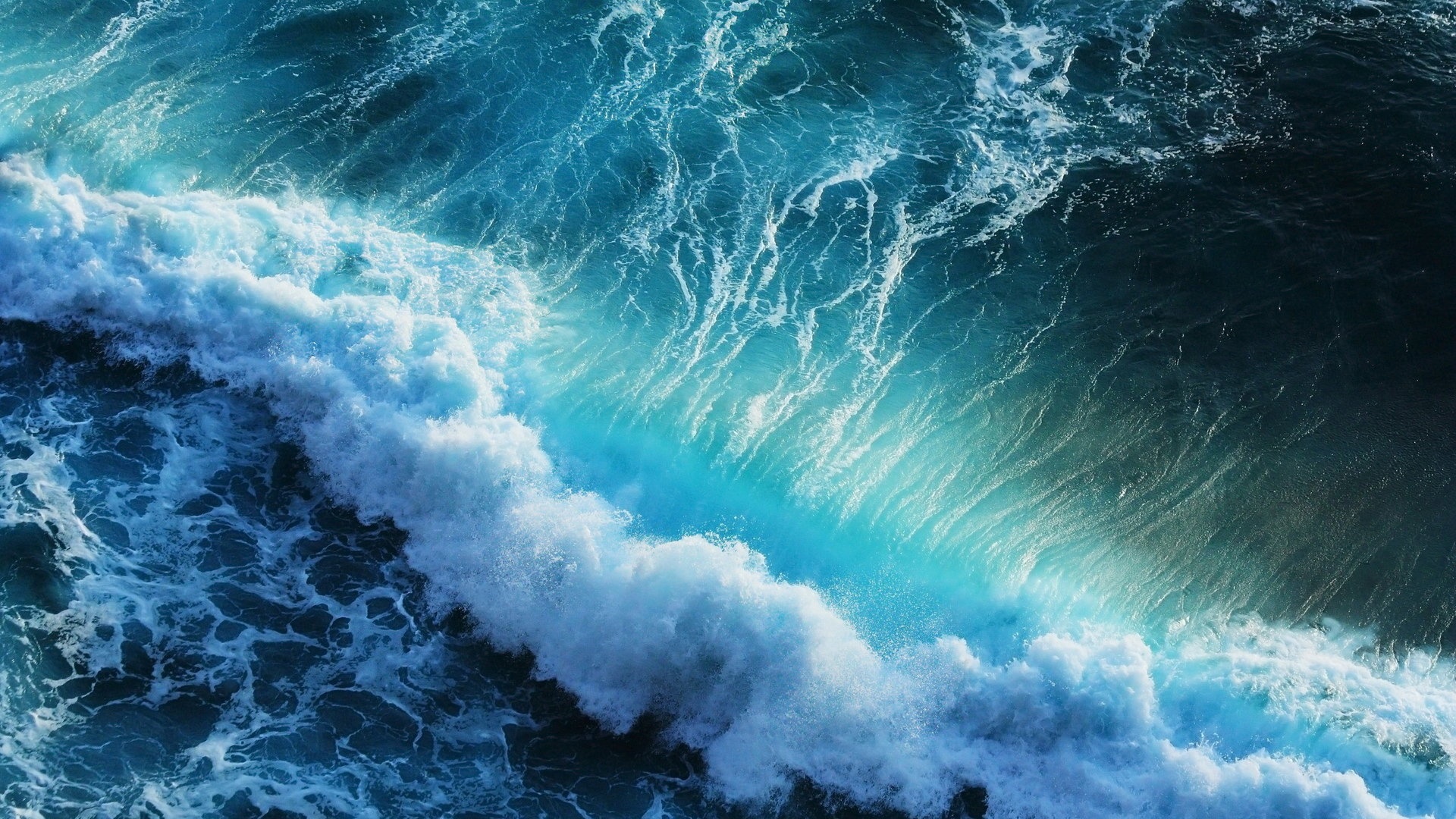 浩瀚的最美大海浪花图片(5)