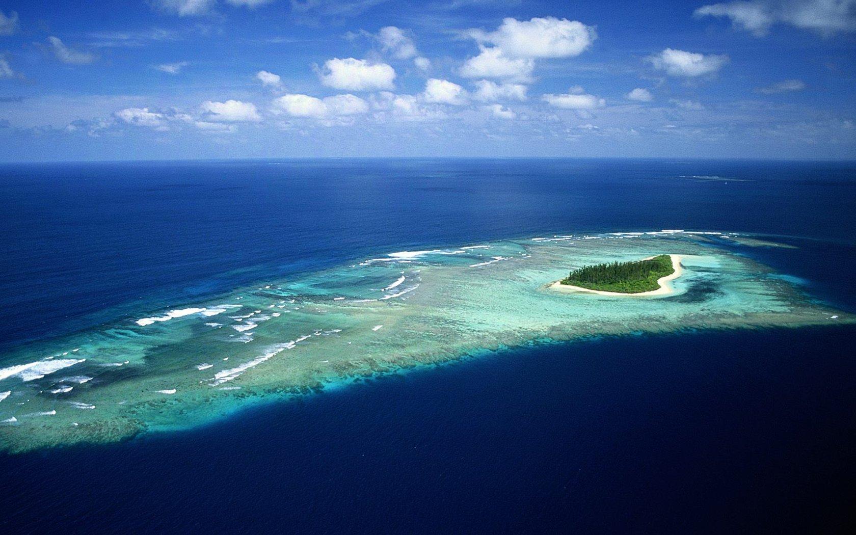 壮观的蓝色海岛风景图片(4)