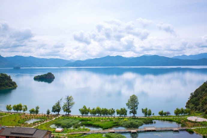 情人的眼泪，美丽的泸沽湖高清图片(8)