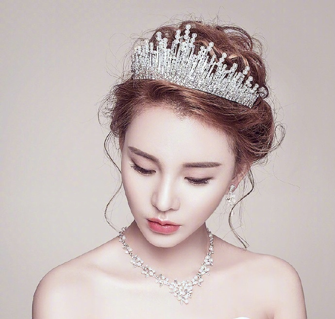 韩式超美新娘发型图片(4)