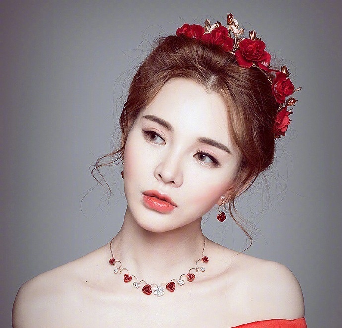韩式超美新娘发型图片(6)