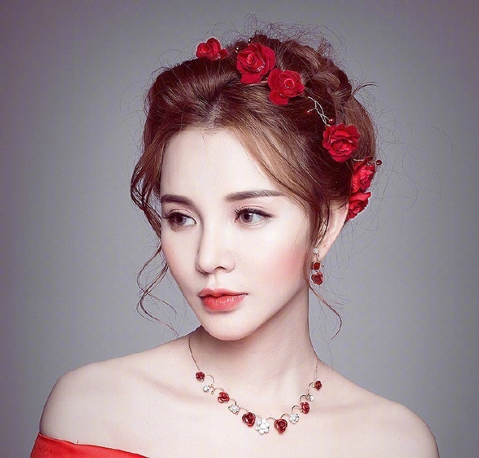韩式超美新娘发型图片(8)