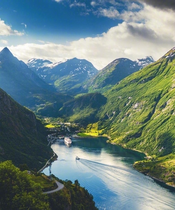 挪威最美丽的地方 挪威峡湾图片壁纸