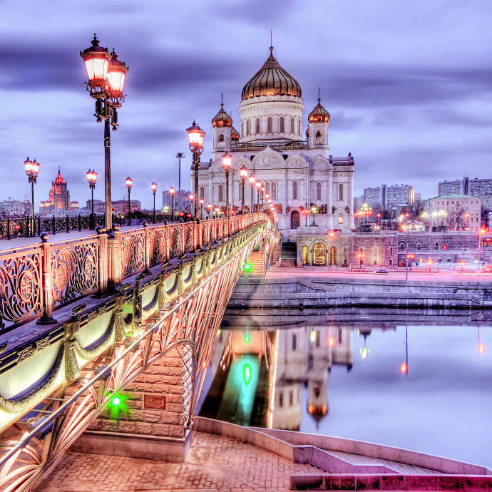 色彩斑斓的俄罗斯 俄罗斯建筑图片大全(4)