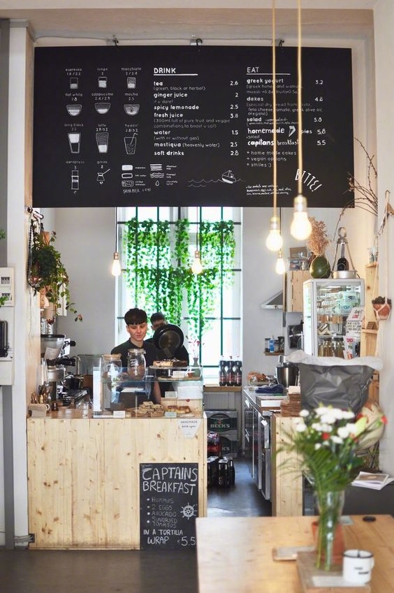 小型咖啡店装修效果图 咖啡店设计效果图(5)