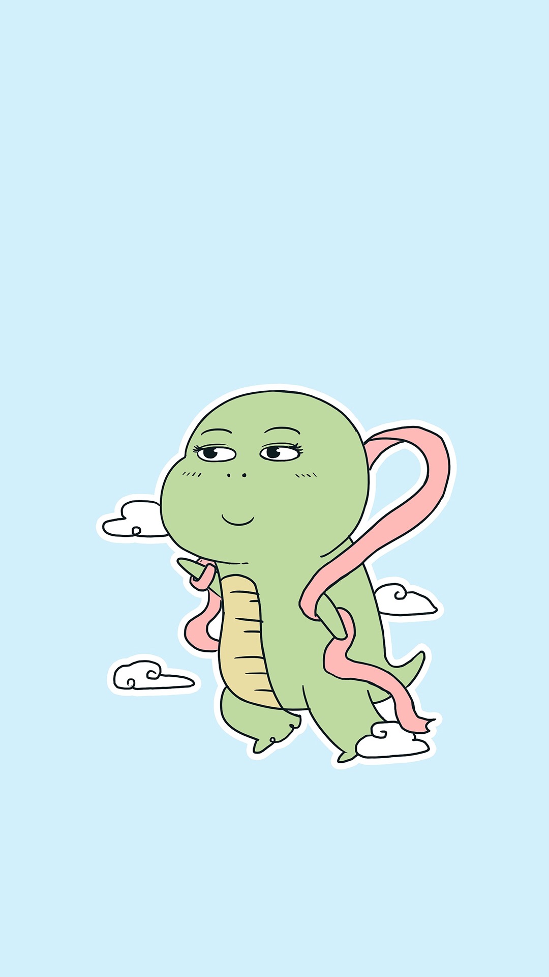 卡通可爱鳄鱼手机壁纸(6)