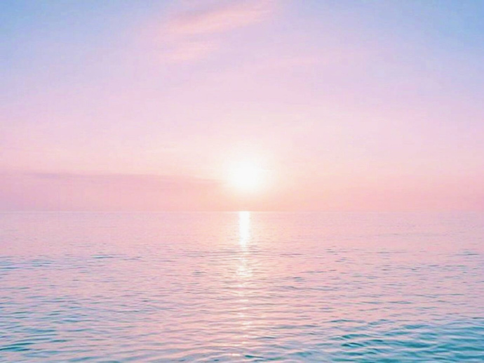 大海也是梦幻的颜色 粉色沙滩大海图片(9)