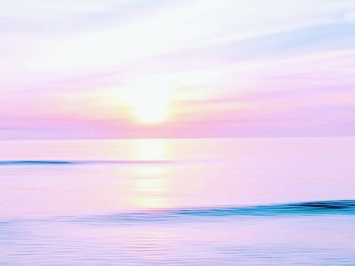 大海也是梦幻的颜色 粉色沙滩大海图片(8)