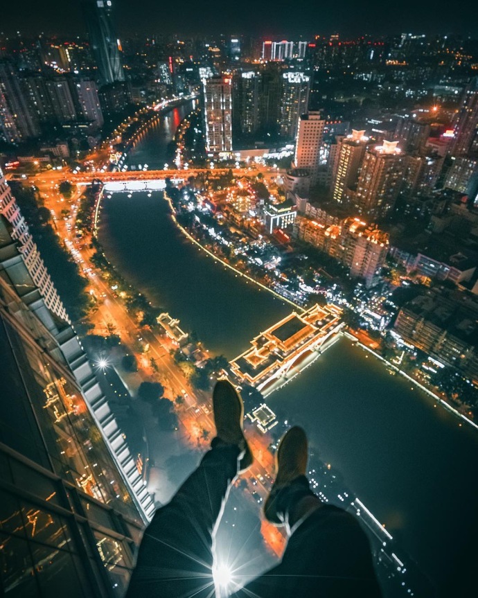 重庆夜景图片大全 山城夜晚梦幻般的夜景(7)