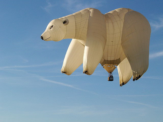 创意热气球图片 一个有关飞行的梦