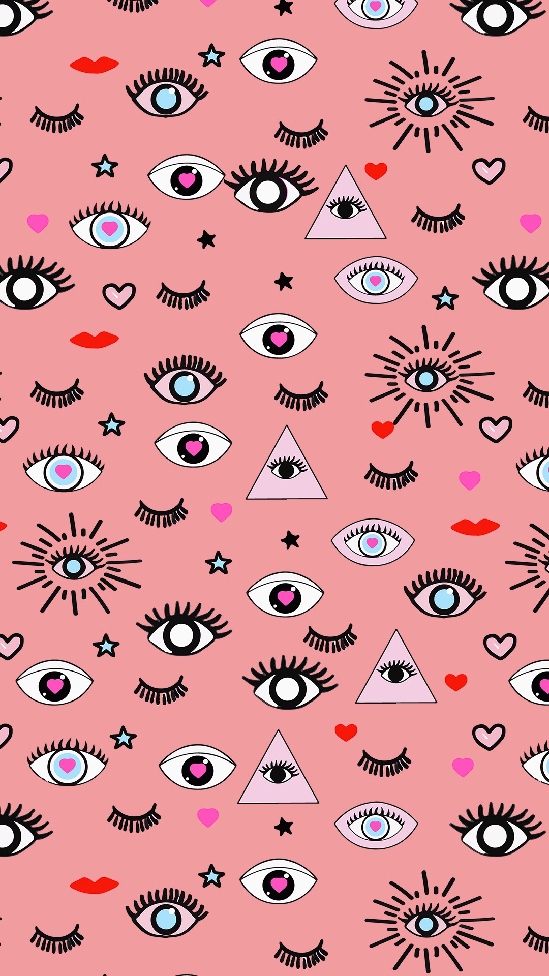 创意个性眼睛手机壁纸 个性创意手机壁纸(6)
