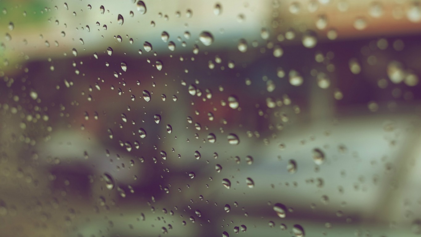 窗外下雨图片唯美图片 我喜欢下雨的声音(2)