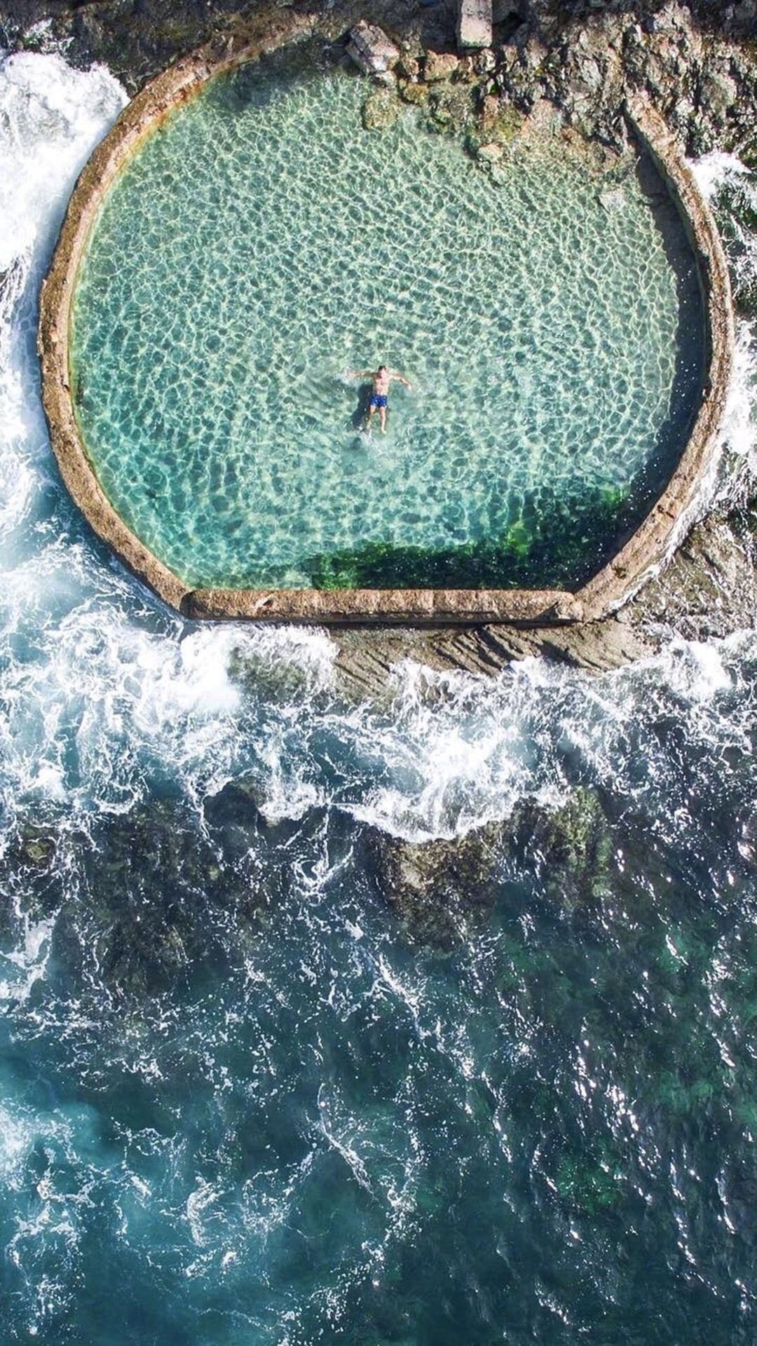 拉古纳海滩的天然泳池图片 梦幻拉古纳海滩(5)