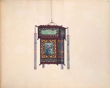 中式灯笼设计图片 点一盏离愁(3)