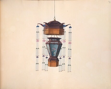 中式灯笼设计图片 点一盏离愁