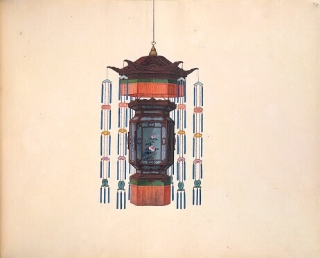 中式灯笼设计图片 点一盏离愁(4)