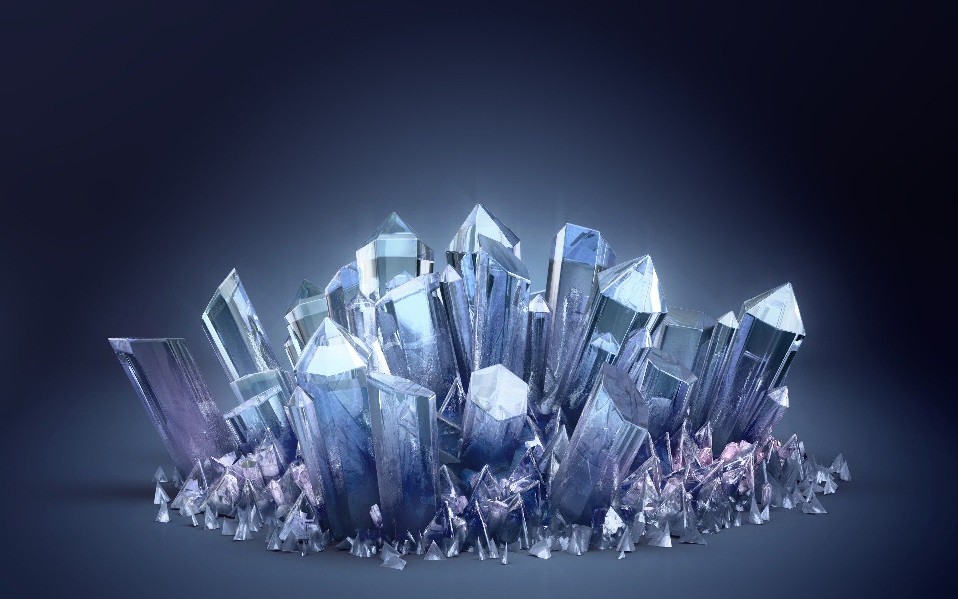 天然水晶图片 晶莹剔透的水晶图片