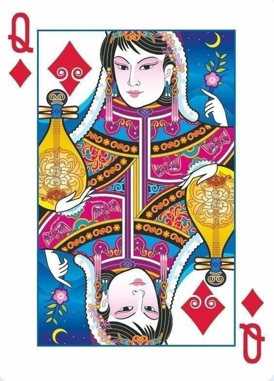 扑克牌设计图片素材 中国古代人物扑克设计图片(2)