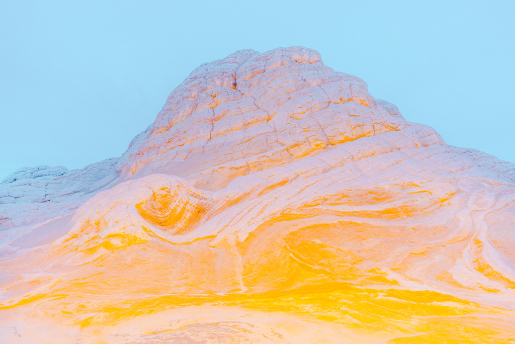 帕里亚高原图片 超现实冰淇淋色的帕里亚高原
