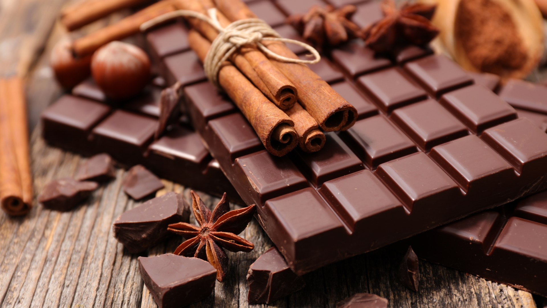 巧克力图片大全 美味可口的可可巧克力