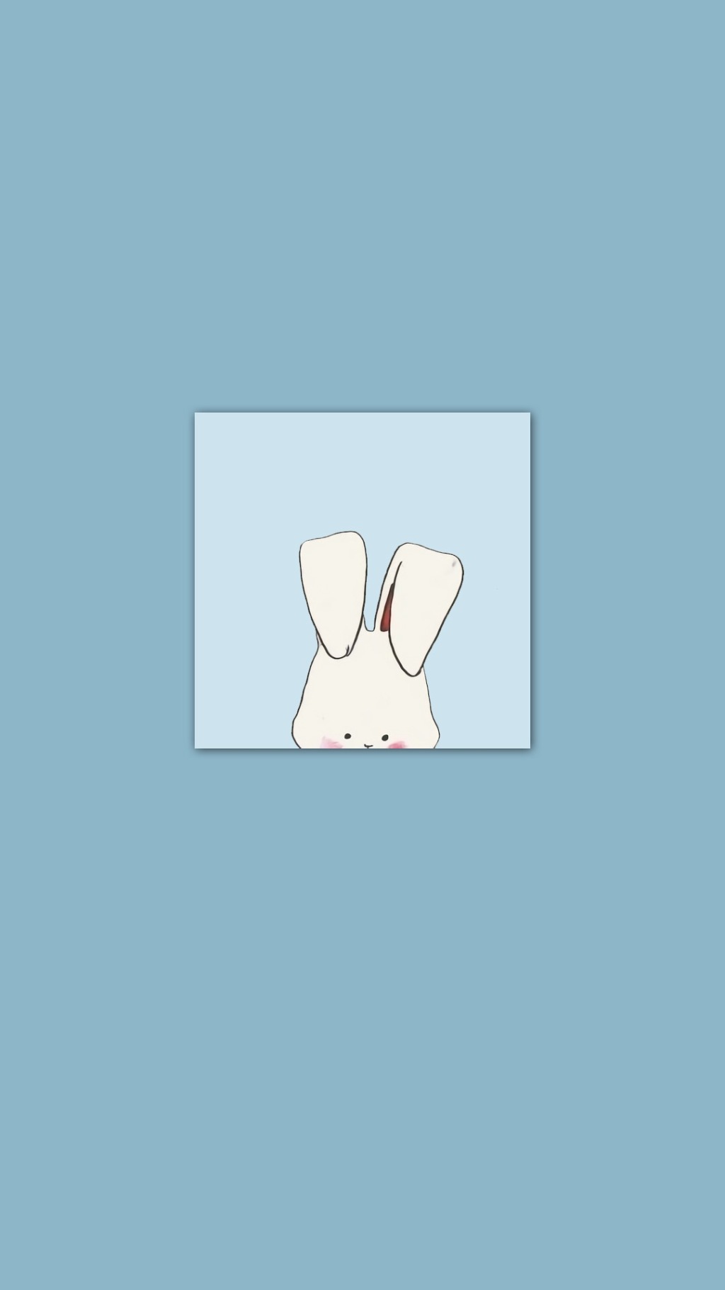卡通兔子手机壁纸 可爱兔子手机壁纸