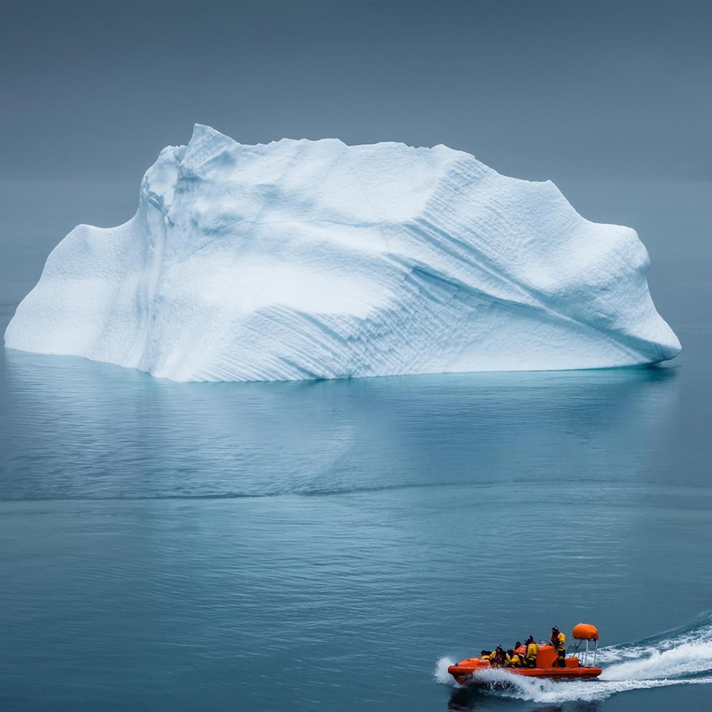 冰山雪景图片 南极冰山冰凌图片