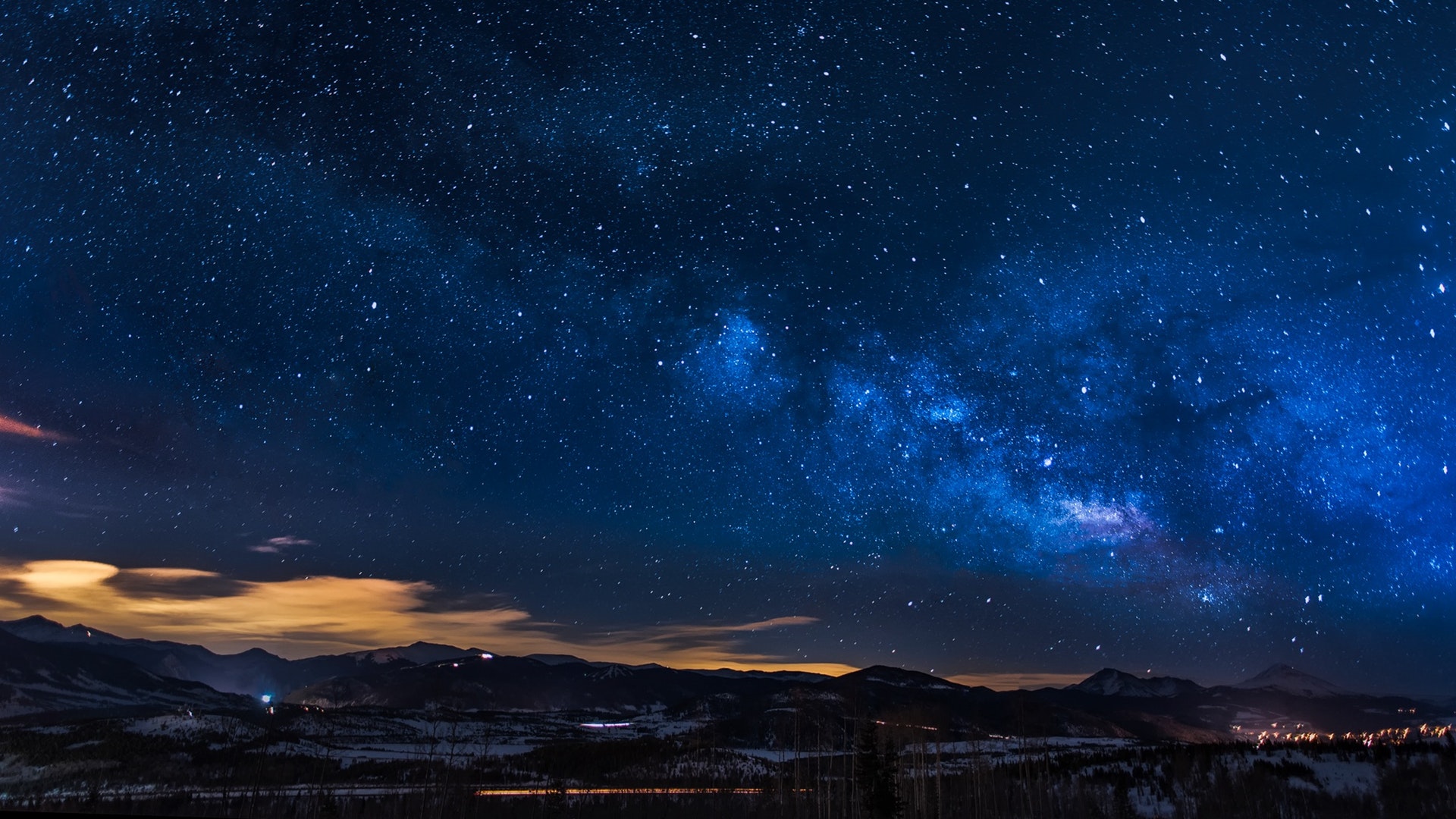 星空图片高清唯美 唯美的星空夜景图片
