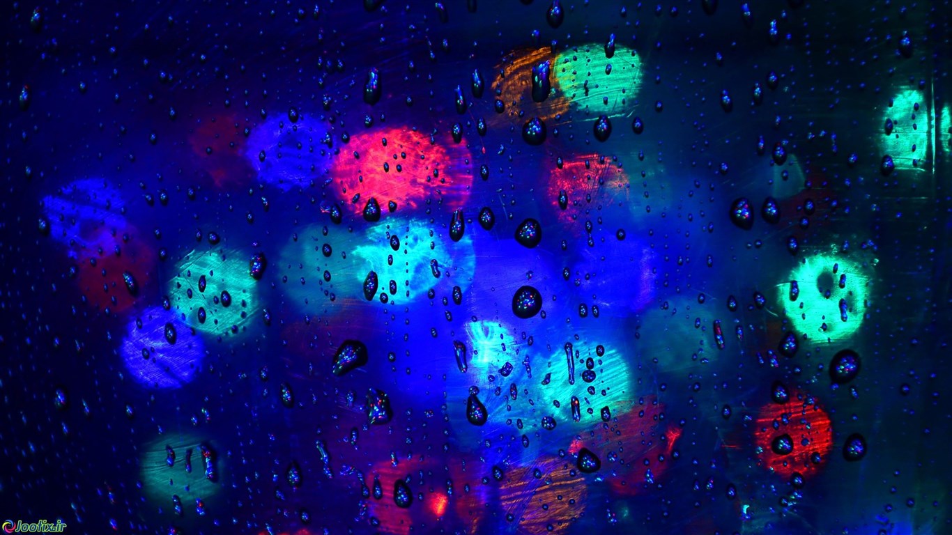 下雨的图片 雨天窗户唯美雨滴图片(8)