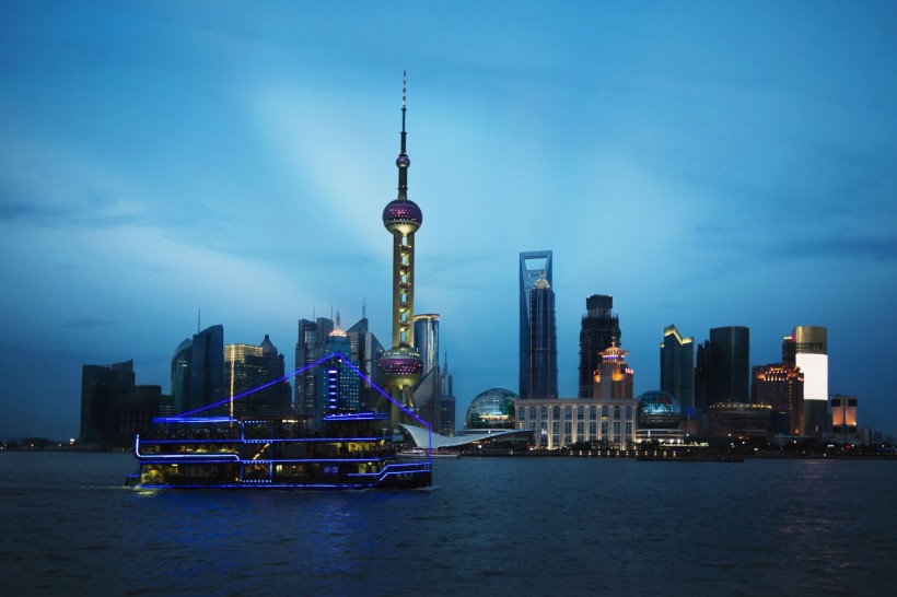 上海城市夜景图片 上海美景图片(3)