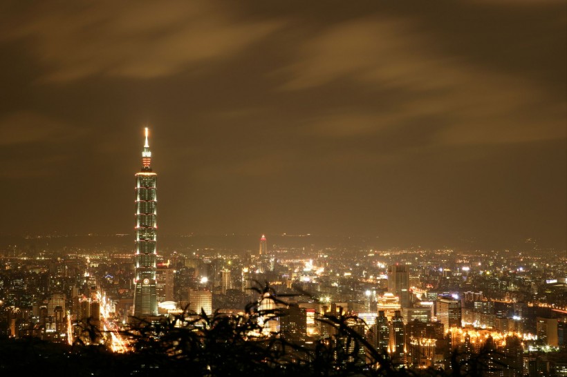 台湾夜景图片 台湾夜景高清图