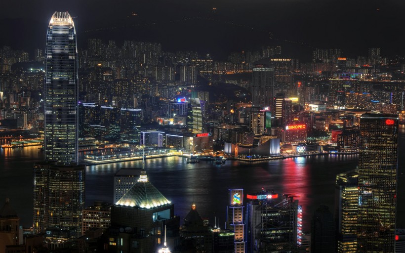 香港夜景图片 香港夜景高清图片(2)