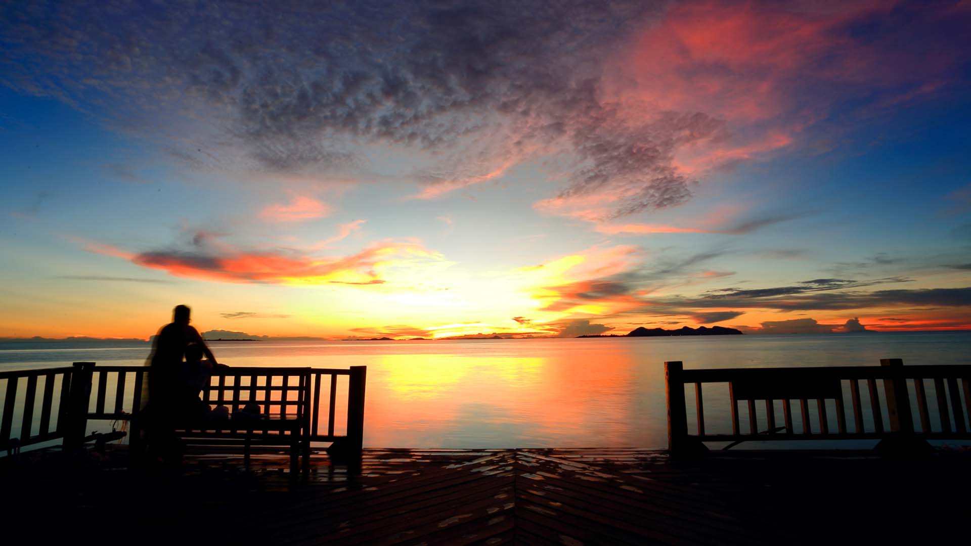 海边风景图片 海边夕阳唯美风景图片(3)