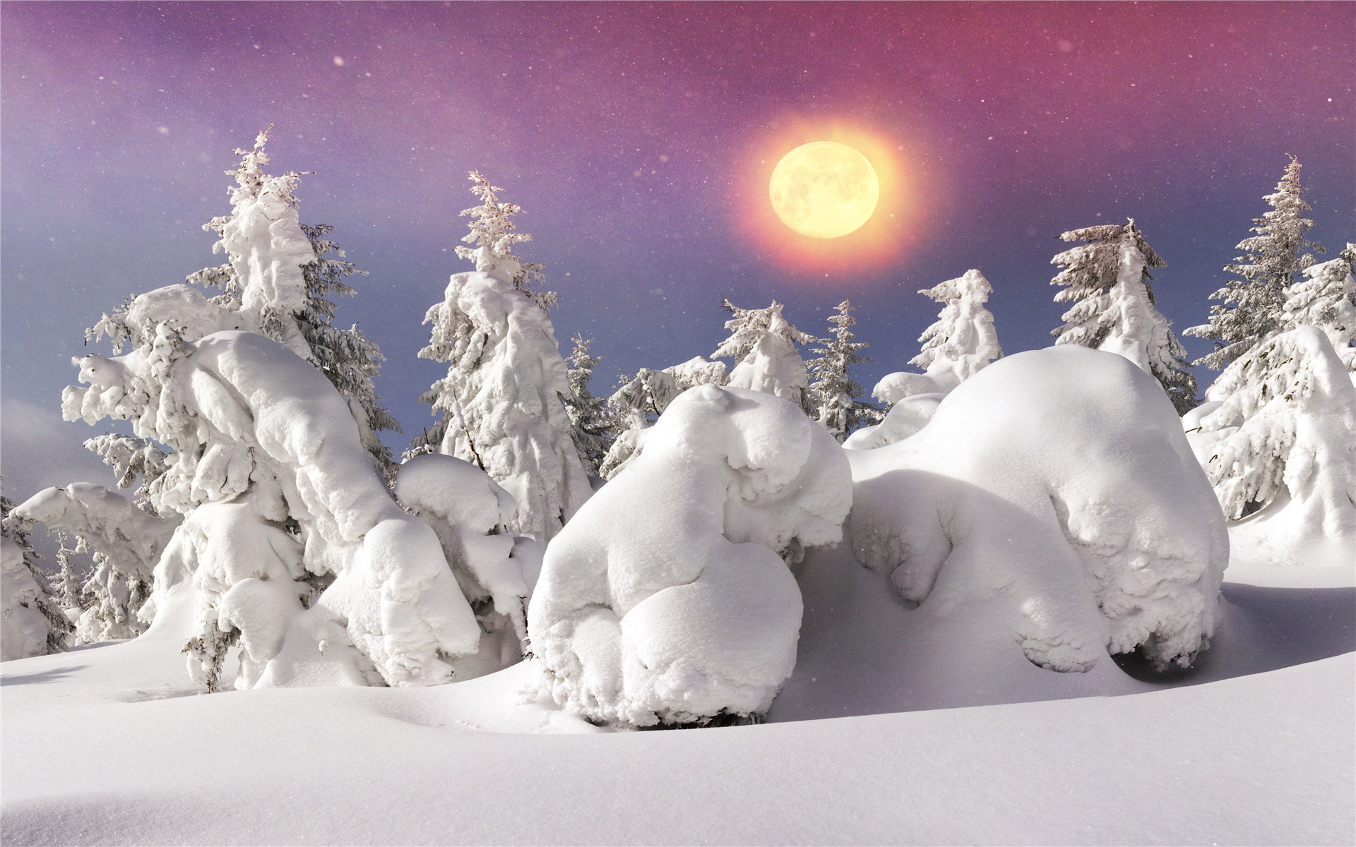 雪景图片大全 漂亮的雪景图片大全(4)