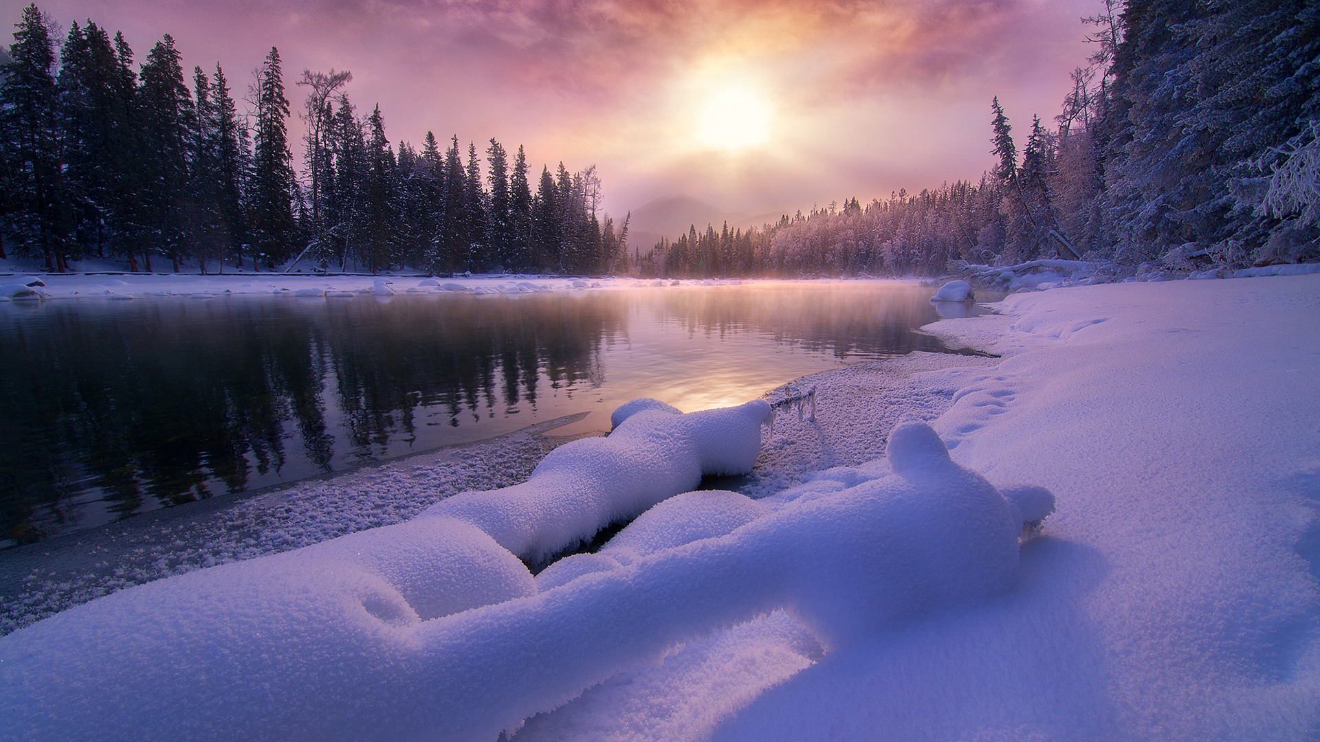 风景图片高清 唯美冬季风景摄影图片(8)